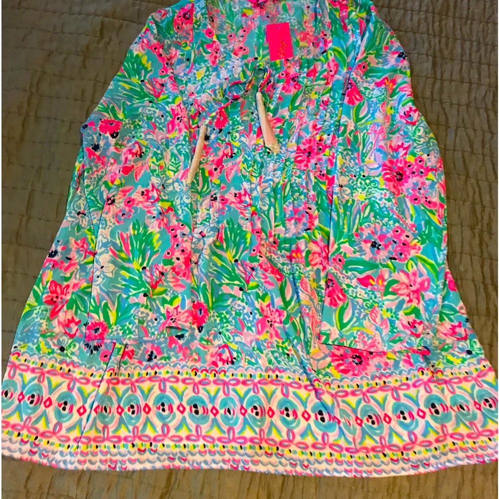 Lilly Pulitzer Marlina Tunic Top Size L